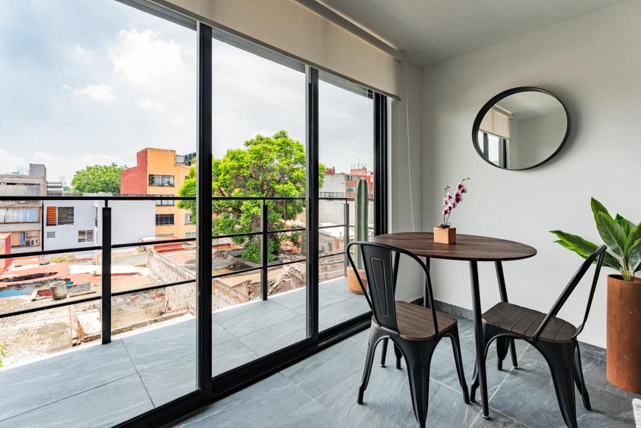 Santa Ma La Ribera Apartments By Vh Mexico City Ngoại thất bức ảnh