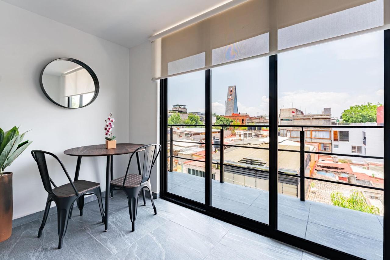Santa Ma La Ribera Apartments By Vh Mexico City Ngoại thất bức ảnh
