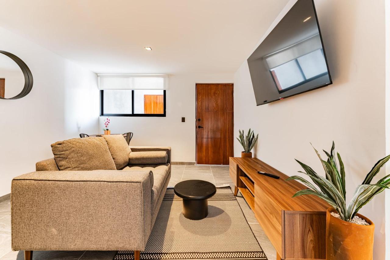 Santa Ma La Ribera Apartments By Vh Mexico City Ngoại thất bức ảnh