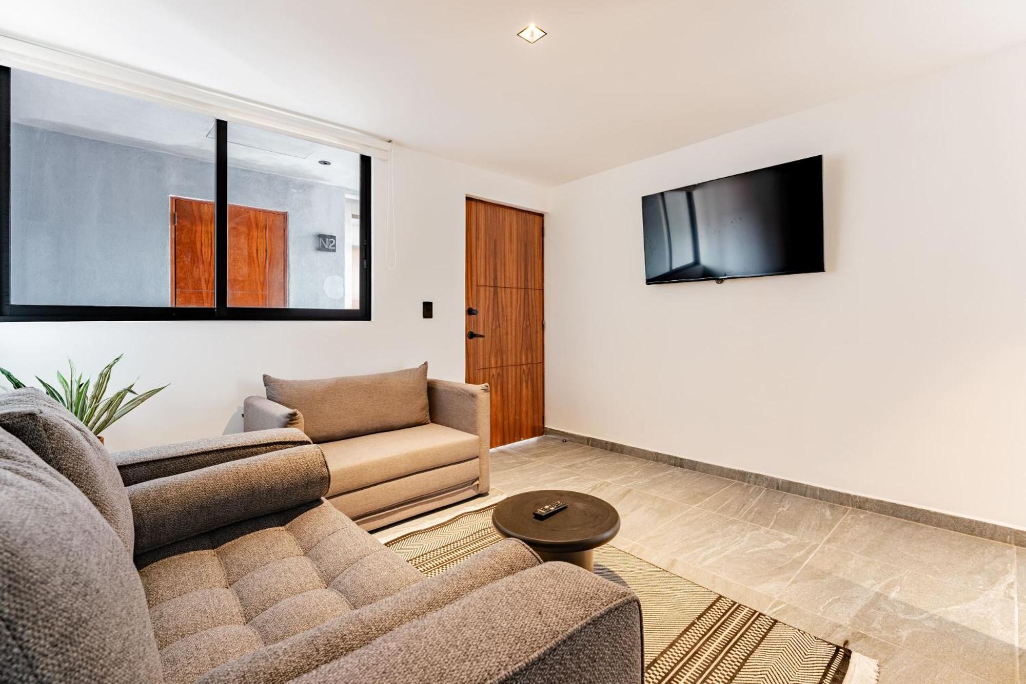 Santa Ma La Ribera Apartments By Vh Mexico City Ngoại thất bức ảnh