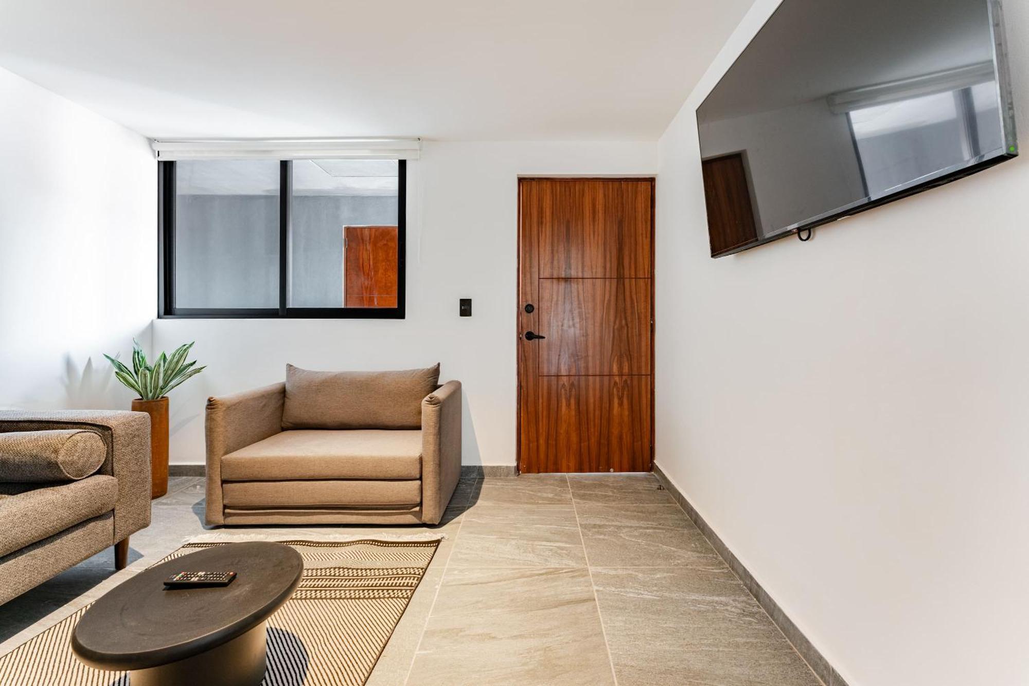Santa Ma La Ribera Apartments By Vh Mexico City Ngoại thất bức ảnh