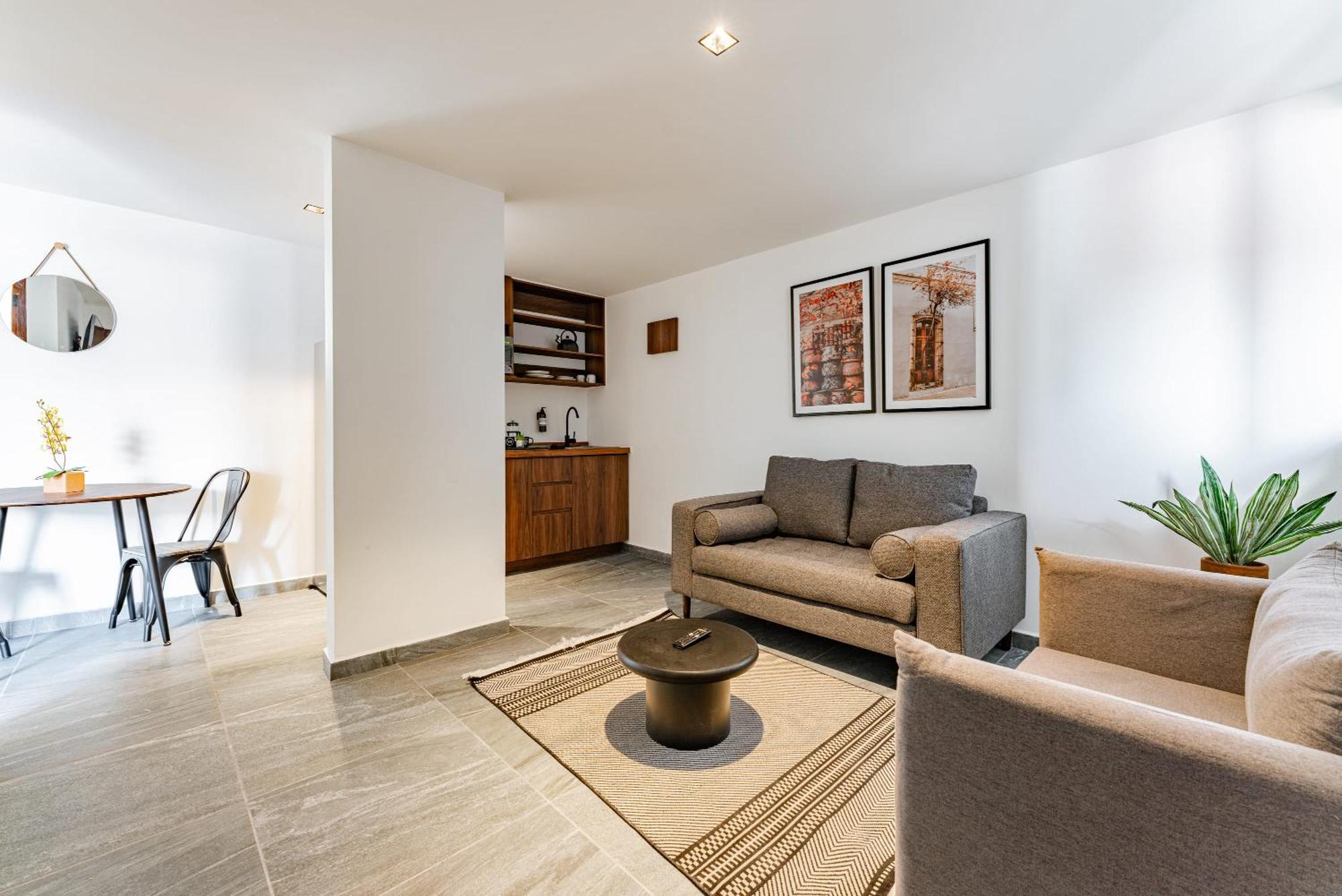 Santa Ma La Ribera Apartments By Vh Mexico City Ngoại thất bức ảnh