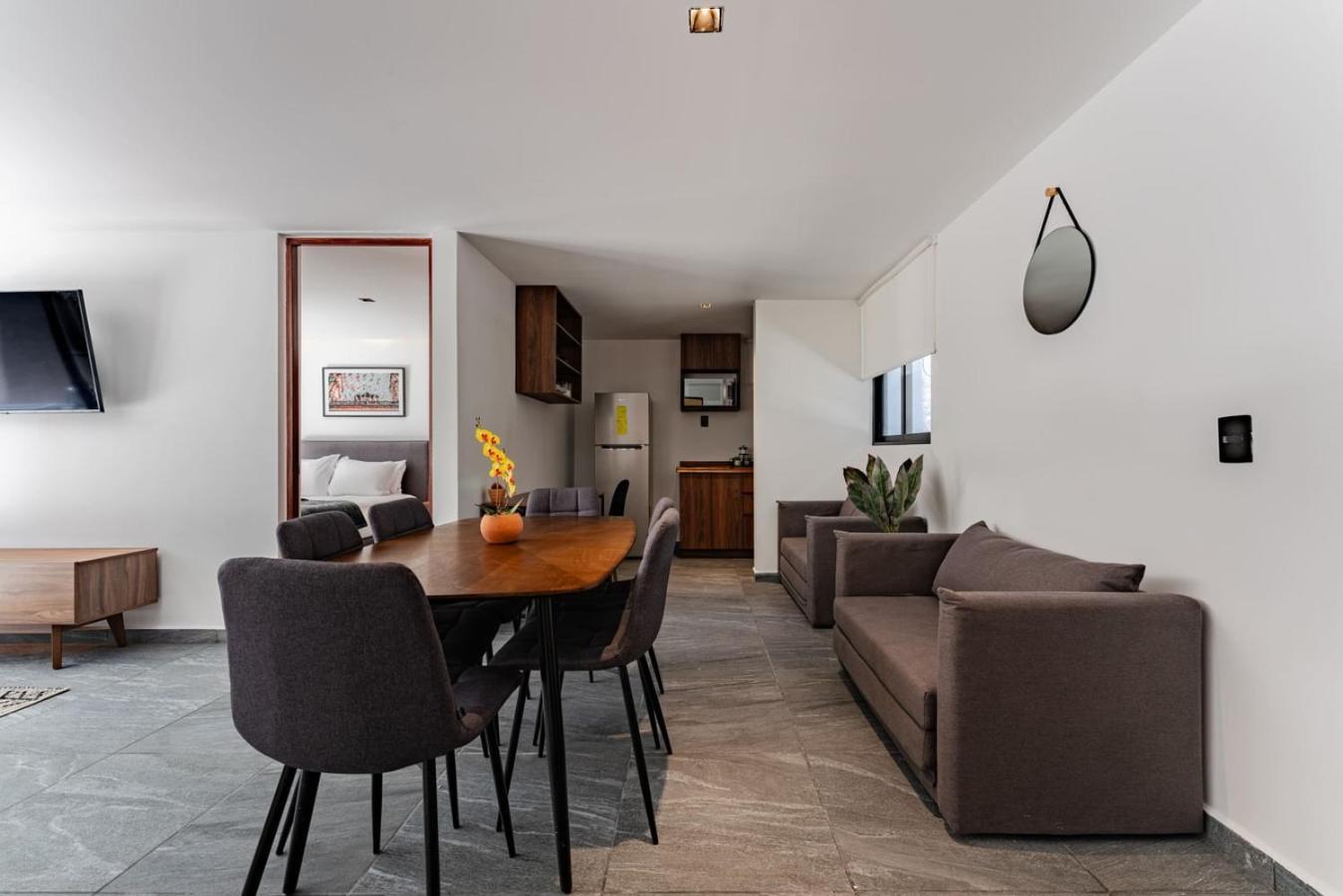 Santa Ma La Ribera Apartments By Vh Mexico City Ngoại thất bức ảnh